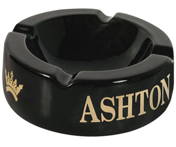 Ashton Black Ashtray